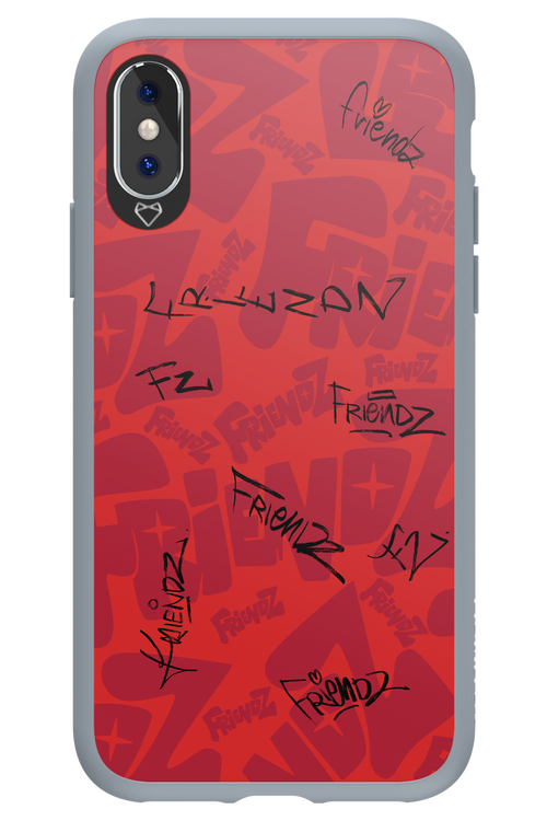 FRIENDZ Red - Apple iPhone XS