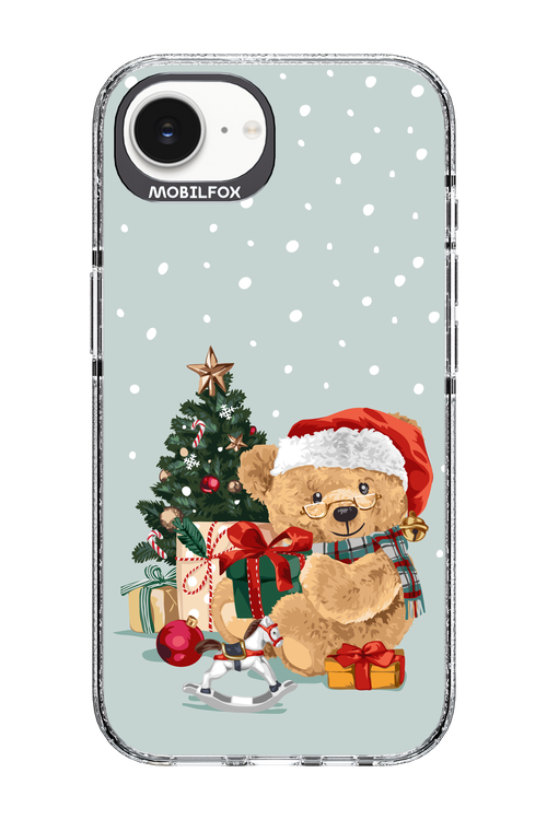 Merry Christmas Bear - Apple iPhone 16e