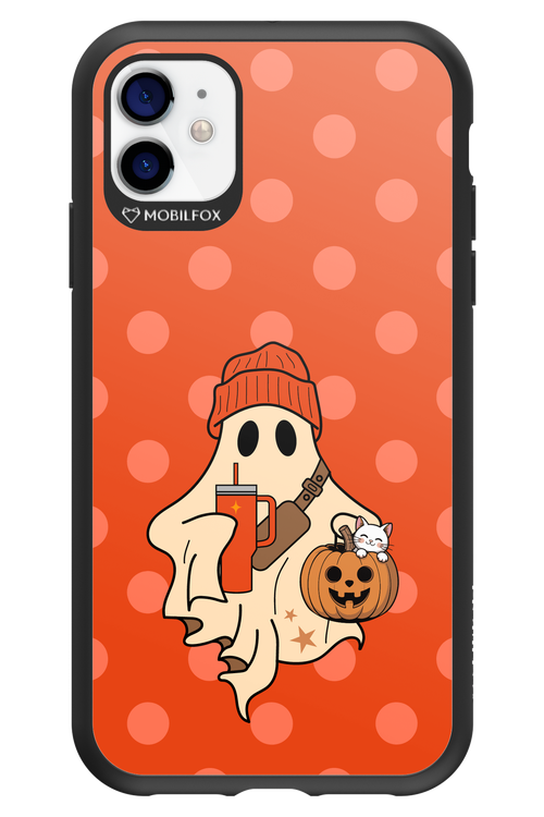 Ghost Girl (Orange) - Apple iPhone 11