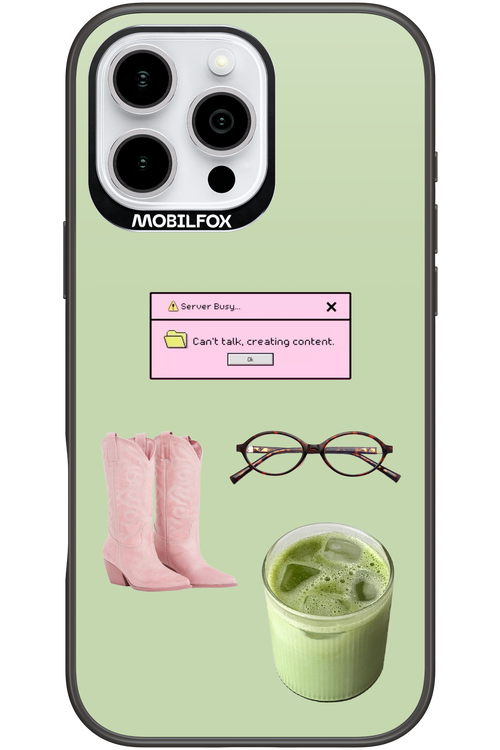 Matcha Babe - Apple iPhone 16 Pro Max