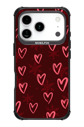 Christmas Hearts - Apple iPhone 17 Pro