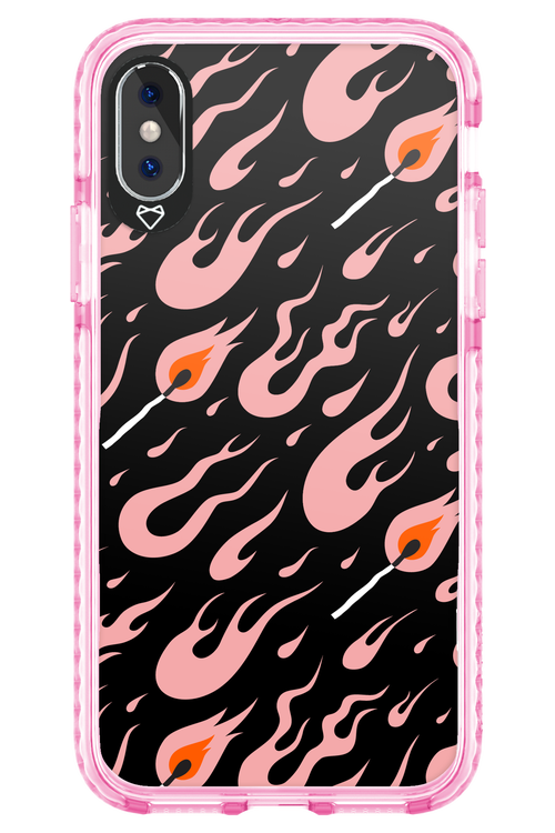 Hot Flames - Apple iPhone X