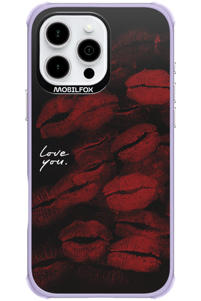 LOVE U BLACK 2.0 - Apple iPhone 16 Pro Max