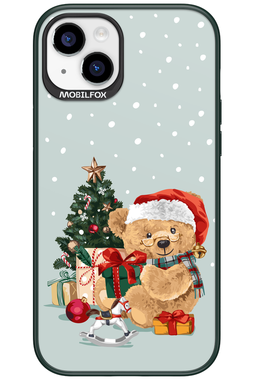 Merry Christmas Bear - Apple iPhone 15 Plus