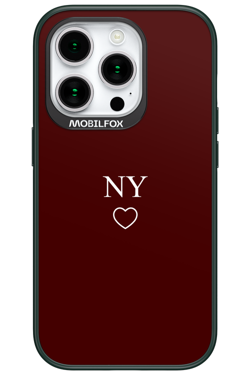 NY Burgundia 2.0 - Apple iPhone 15 Pro