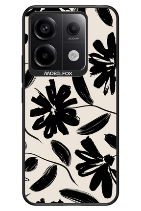 Monochrome Flowerss 2.0 - Xiaomi Redmi Note 13 Pro 5G