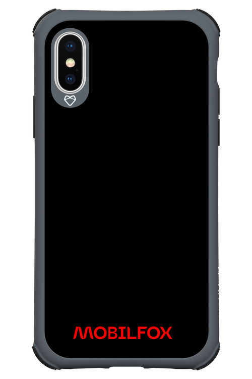 Black and Red Fox - Apple iPhone XS