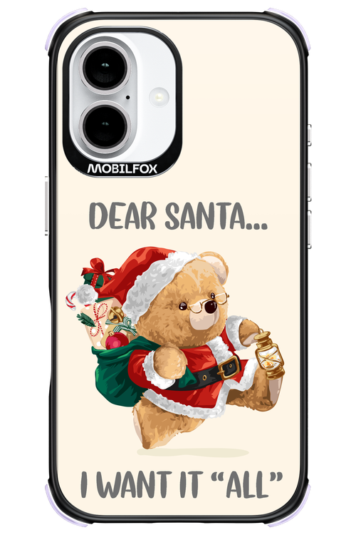 Dear Santa i want it all - Apple iPhone 16