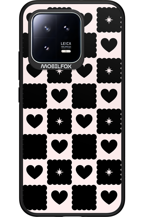 Classic Hearts (Monochrome) - Xiaomi 13