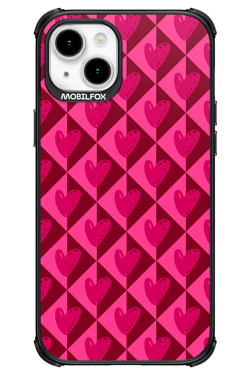 Holiday Heartss - Apple iPhone 15 Plus