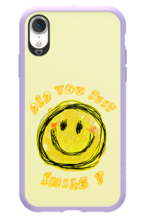 Crayon Smiley - Apple iPhone XR