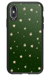Forest Green Stars - Apple iPhone X