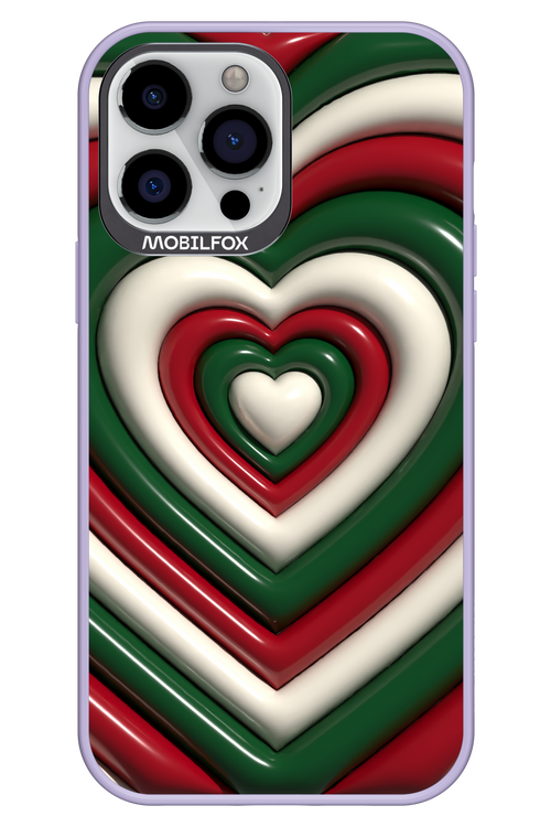 XMAS Hearts - Apple iPhone 13 Pro Max
