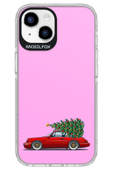 XMAS Car Pink - Apple iPhone 14