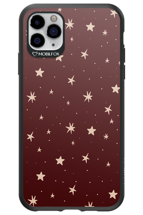 Burgundy Stars - Apple iPhone 11 Pro Max