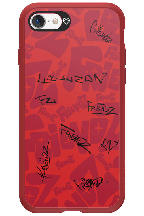 FRIENDZ Red - Apple iPhone 7
