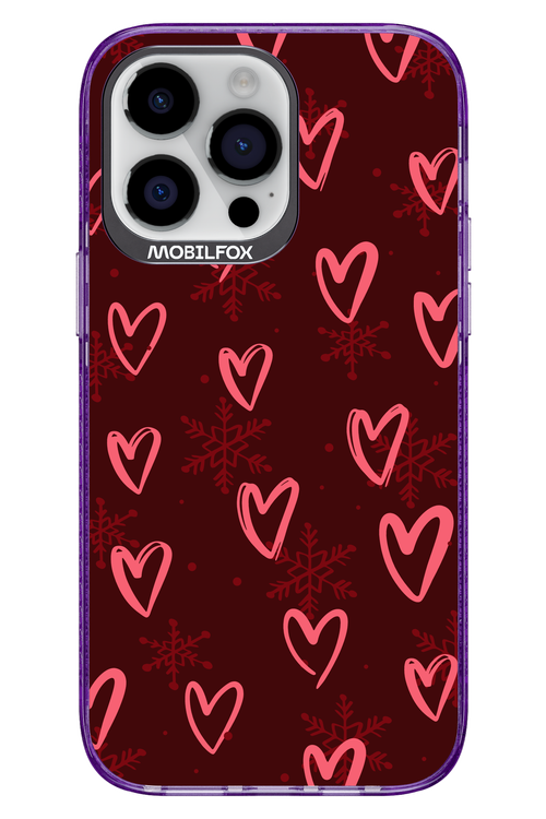 Christmas Hearts - Apple iPhone 14 Pro Max