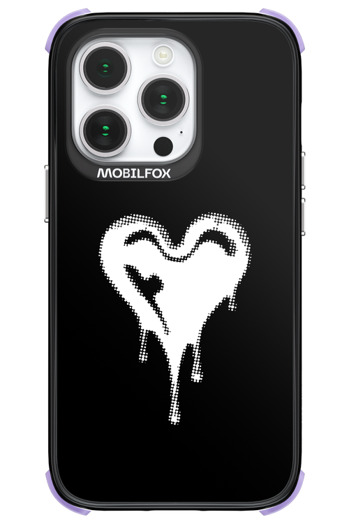 Heart Black - Apple iPhone 14 Pro