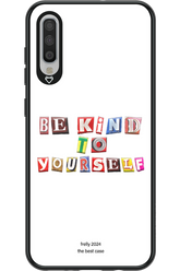 Be Kind To Yourself White - Samsung Galaxy A70