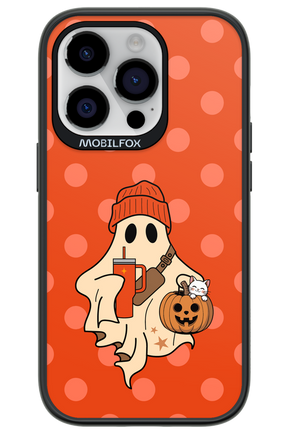 Ghost Girl (Orange) - Apple iPhone 14 Pro