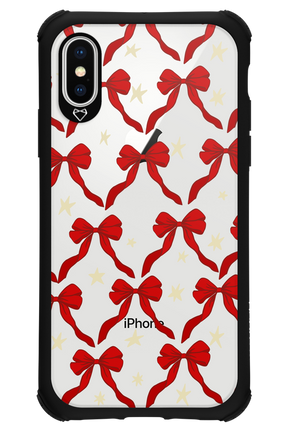 Bow & Stars (Transparent) - Apple iPhone XS