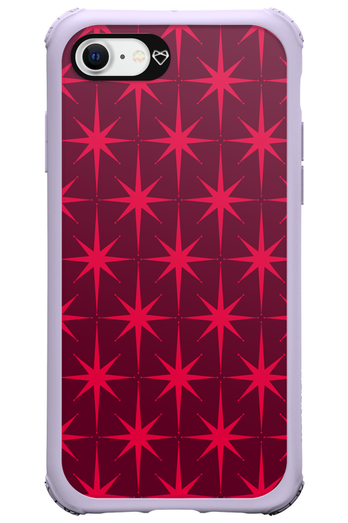 Burgundy Starss - Apple iPhone SE 2020