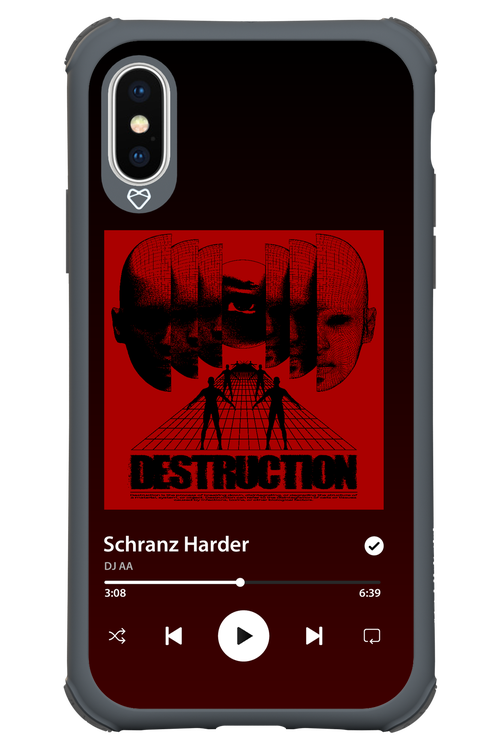 Destruction - Apple iPhone X