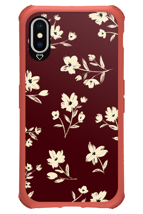Bloom of Burgundy - Apple iPhone X