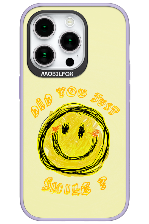 Crayon Smiley - Apple iPhone 15 Pro