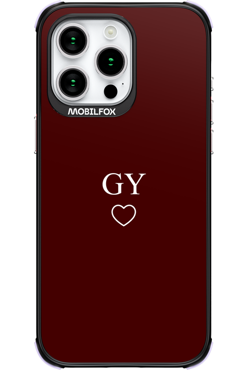 GY Burgundia 2.0 - Apple iPhone 15 Pro Max