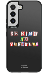 Be Kind To Yourself Black - Samsung Galaxy S22