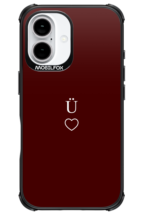 U Burgundia II 2.0 - Apple iPhone 16