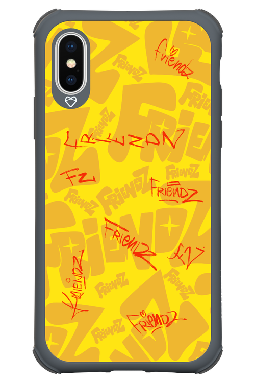 FRIENDZ Yellow - Apple iPhone X