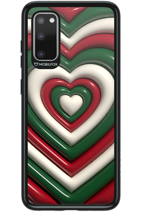 XMAS Hearts - Samsung Galaxy S20
