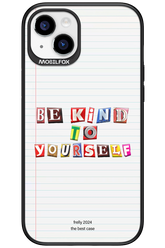 Be Kind To Yourself Notebook - Apple iPhone 15 Plus
