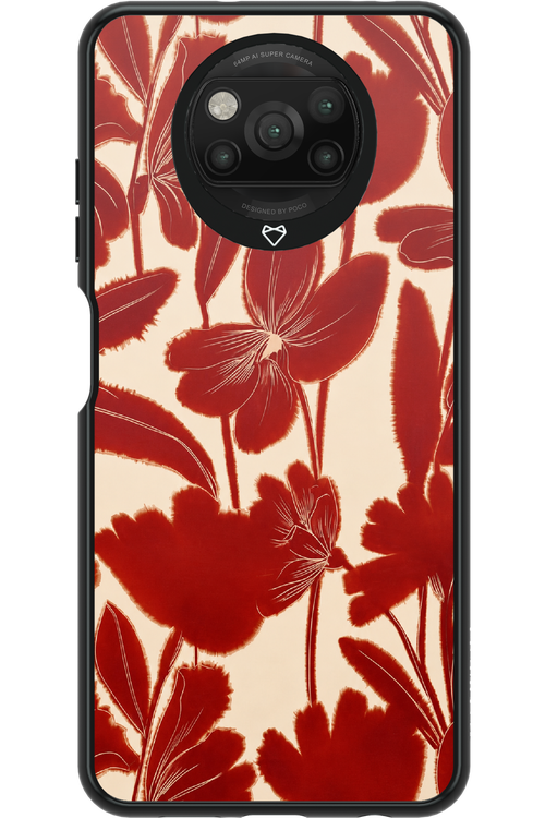 Burgundy Flowers 2.0 - Xiaomi Poco X3 NFC