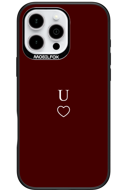 U Burgundia 2.0 - Apple iPhone 16 Pro Max