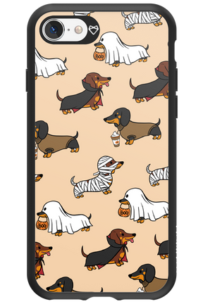 Scary Dachshund - Apple iPhone SE 2020