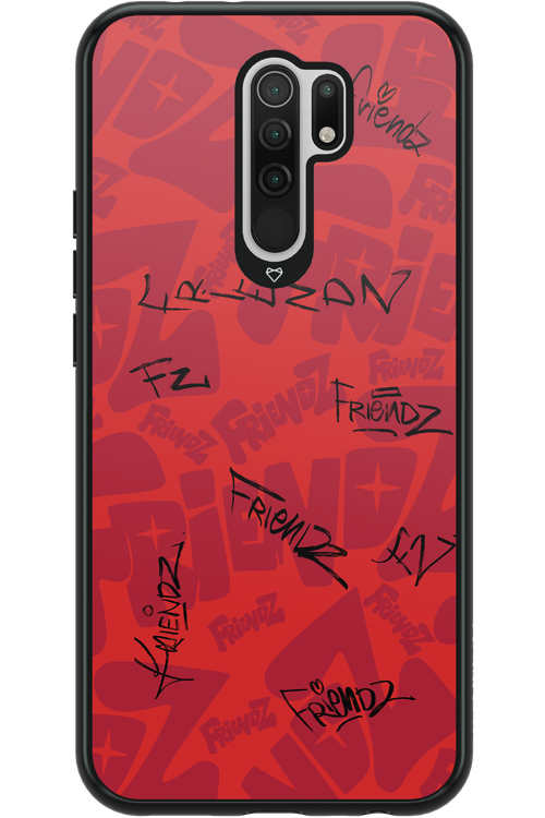 FRIENDZ Red - Xiaomi Redmi 9