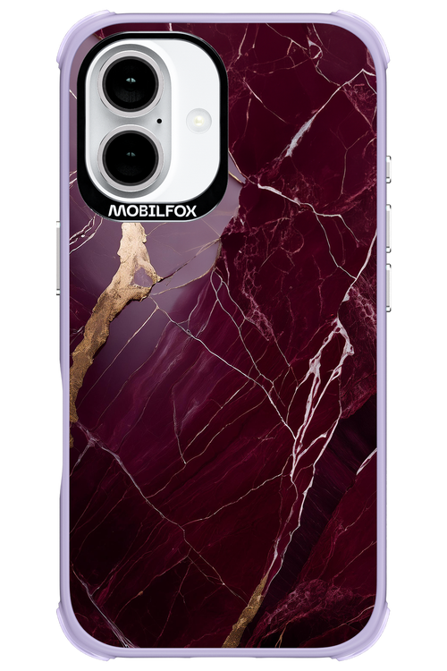 Burgundy Marble 2.0 - Apple iPhone 16