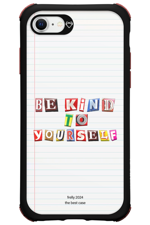 Be Kind To Yourself Notebook - Apple iPhone 8