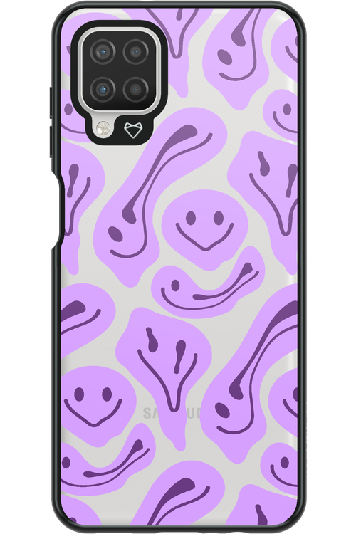 Fluid Smiley Purple - Samsung Galaxy A12