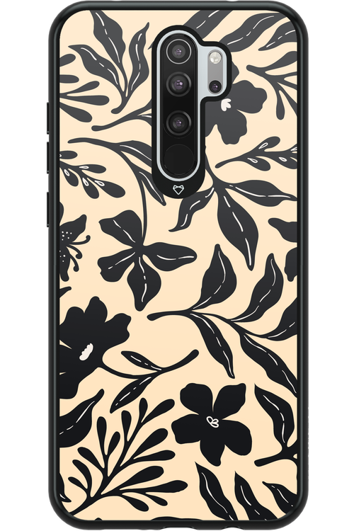 Black Flowers 2.0 - Xiaomi Redmi Note 8 Pro