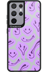 Fluid Smiley Purple - Samsung Galaxy S21 Ultra