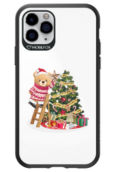 Christmas Bear (Transparent) - Apple iPhone 11 Pro
