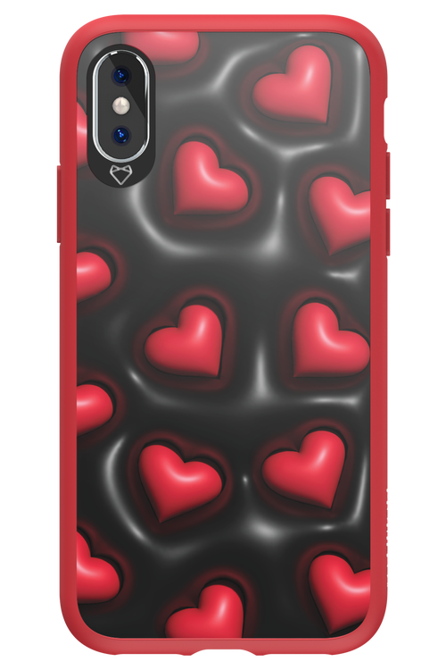 Hearts in love - Apple iPhone XS