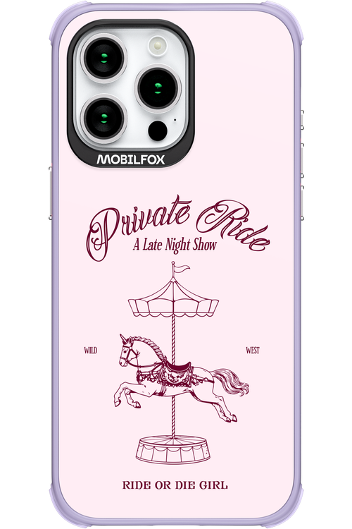Private Ride 2.0 - Apple iPhone 15 Pro Max