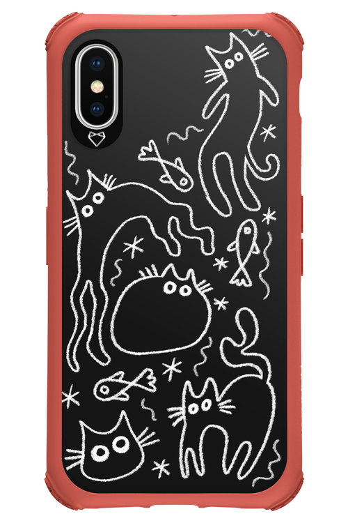 CHALK_CATS 2.0 - Apple iPhone X