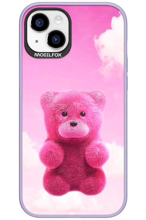 Pinky Bear Clouds - Apple iPhone 15 Plus