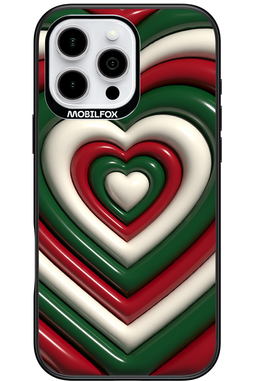 XMAS Hearts - Apple iPhone 16 Pro Max